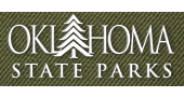 A gradient image over the words 'Oklahoma State Parks'